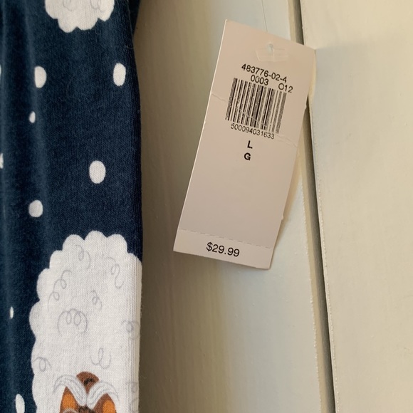 NWT. Ladies Old Navy Christmas Sleep Pants. Size L - Picture 4 of 6